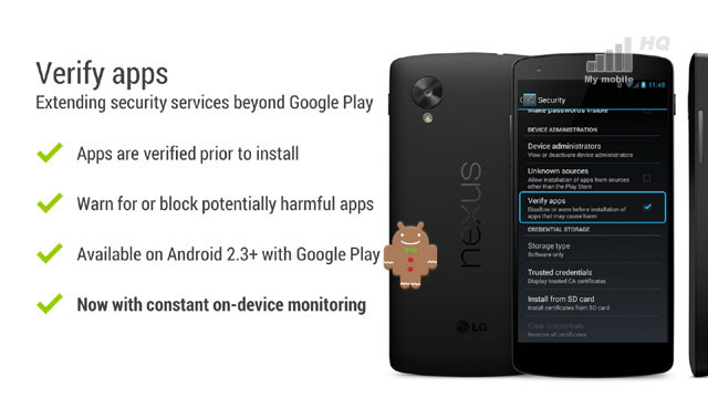 Miły gest Google, aplikacja Verify Apps do sprawdzania wirusów będzie dostępna na Androidy z wersją 2.3 Gingebread