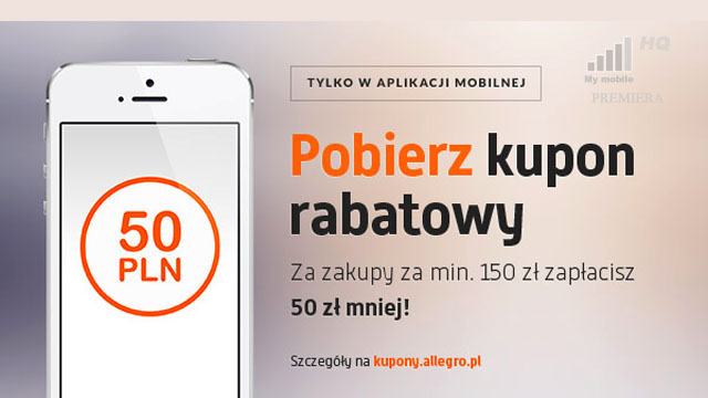 Kupon Rabatowy Wynoszacy Az 50 Pln Do Wykorzystania W Aplikacji Mobilnej Allegro