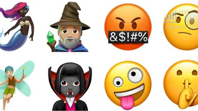 Nowe emoji emotikony oprogramowanie