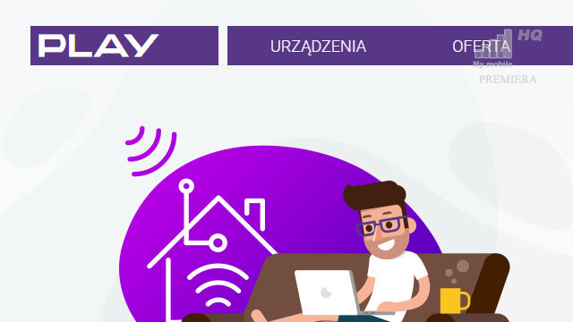 Nocny transfer zawsze powyżej 100 Mb/s prędkość mobilnego internetu 4G LTE w Play