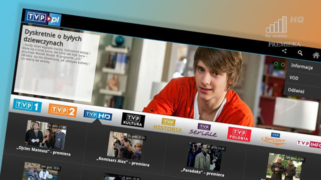 Aplikacja TVP.pl Android źle działa