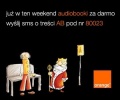 Darmowe audiobooki na weekend z Orange