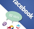 Zaktualizowany Facebook 1.9.7 znacznie szybciej działa na lejku 32 kb/s