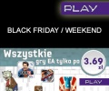 Black Friday (Weekend) i obniżka gier EA Mobile w Play