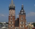 Dron spadł na dach Kościoła Mariackiego w Krakowie