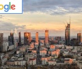 PREMIERA: Zjawiskowy widok z biura Google Polska bardziej przypomina Nowy Jork niż Warszawę