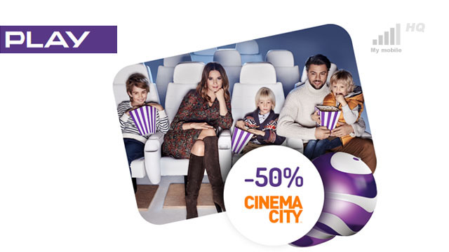 Play rabat 50% Cinema City bilety