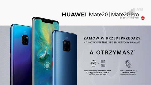 Huawei Mate 20 Mate 20 Pro Mate 20 X cena opinie specyfikacja