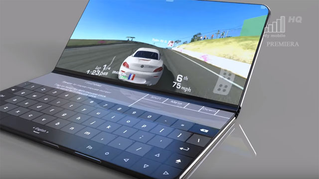 Elastyczne wyświetlacze smartfony jak notebooki komputery netbooki
