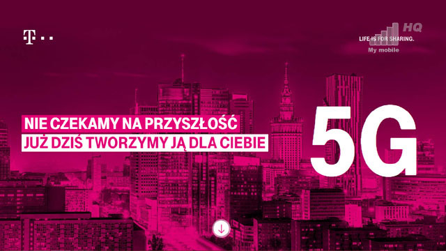 T-Mobile 10 GB darmowy pakiet internetowy zasięg 5G