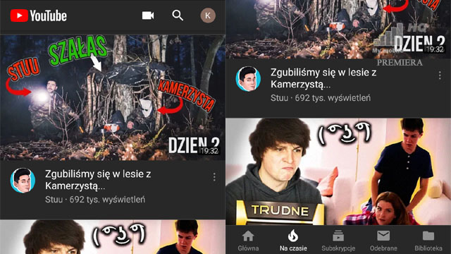YouTube Polska słabe treści dla gimnazjalistów
