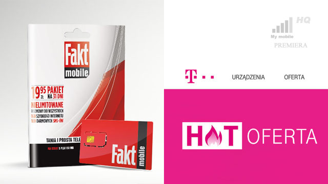 Duży awans Fakt Mobile i spadek T-Mobile w My mobile RANKING