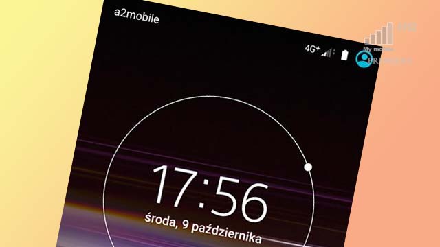 4G+ LTE+ na ekranie wyświetlaczu satysfakcja
