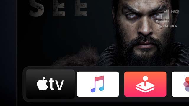 Apple TV obsługa klawiatura Bluetooth