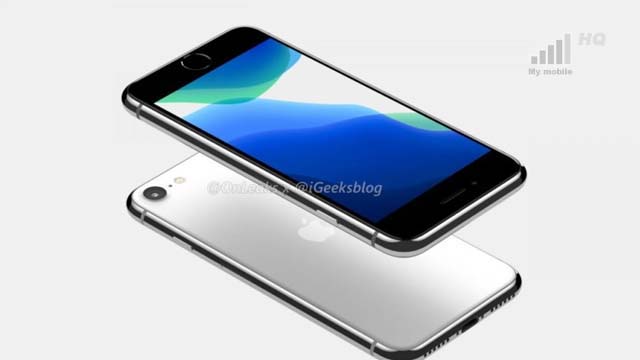 Apple iPhone 9 jak iPhone 8 zwykły stary design wygląd
