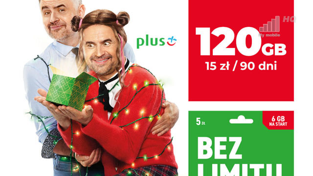 120 GB za 15 PLN na 90 dni pakiet internetu Plus Plush
