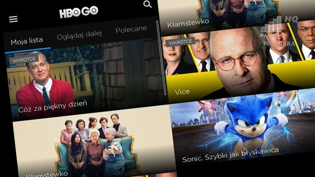 HBO GO Sonic Vice Kłamstewko Cóż Za Piękny Dzień hity filmowe wysyp