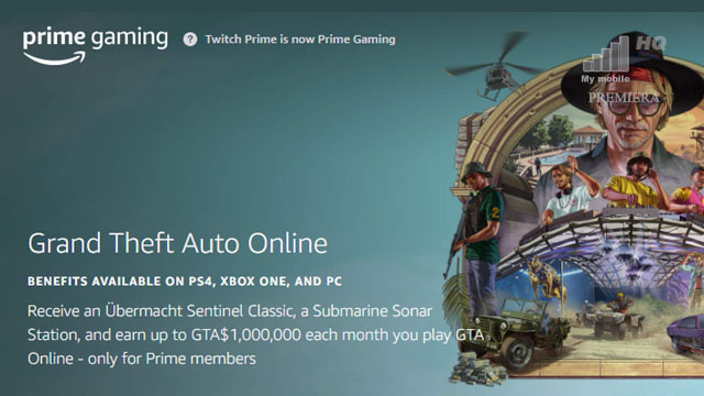 Prime Gaming za darmo do Amazon Prime Video