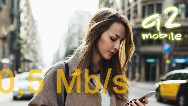 A2Mobile największa zaleta lejek 512 kb/s