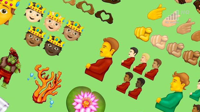Nowe emoji emotikony Unicode 2021 mężczyzna w ciąży
