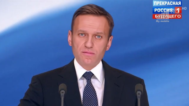 Aleksiej Nawalny deep fake nowy prezydent Rosji
