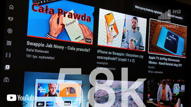YouTube duże zasięgi statystki filmów bez montażu nagrane telefonem smartfonem