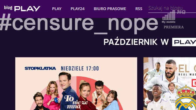 Brak cenzury Blog Play komentarze
