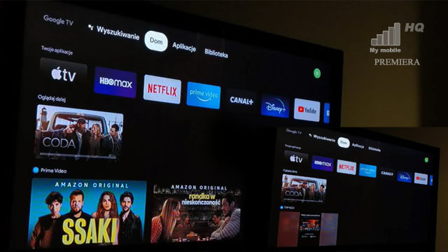 Google TV stary hub aplikacji TVP VOD jak usunąć
