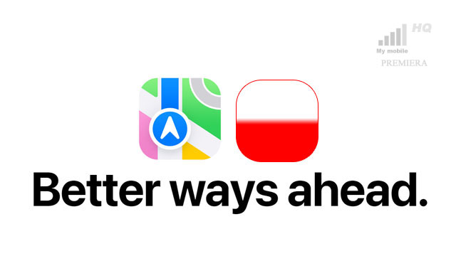 Mapy Apple Maps widok ulicy dostępny dla Polska