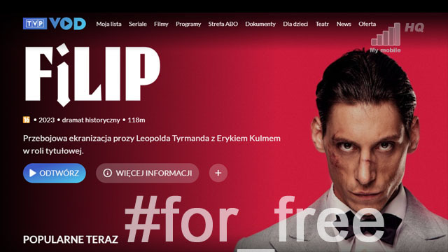 TVP VOD treści premium za darmo z opóźnieniem