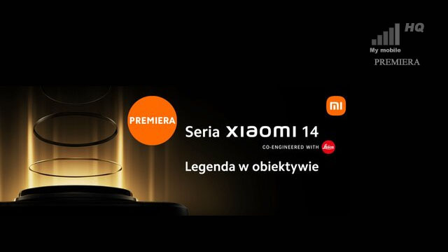 Xiaomi napis premiera w komunikacji marketingowej grafice