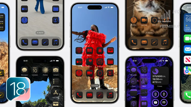 iOS 18 kolory ikon kopia Android 12