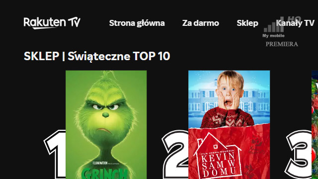 Darmowe hity filmowe Rakuten TV