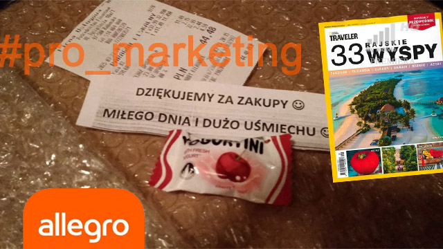 Allegro gratis darmowy cukierek do zakupów