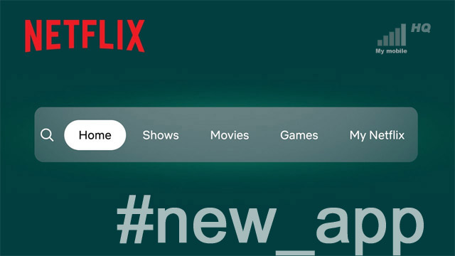 Netflix nowy design wygląd aplikacja Google TV Android TV