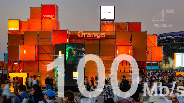 Orange prędkość internetu 100 Mb/s przekroczona średnia