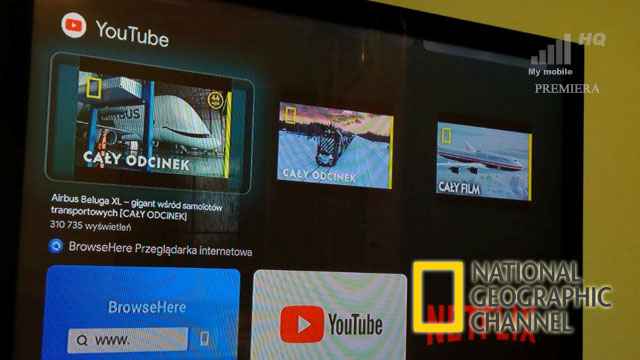 National Geographic Channel filmy dokumentalne za darmo na YouTube