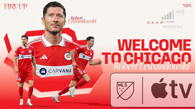 Robert Lewandowski transfer Chicago Fire ratunek Apple TV sport amerykańska liga piłkarska MLS