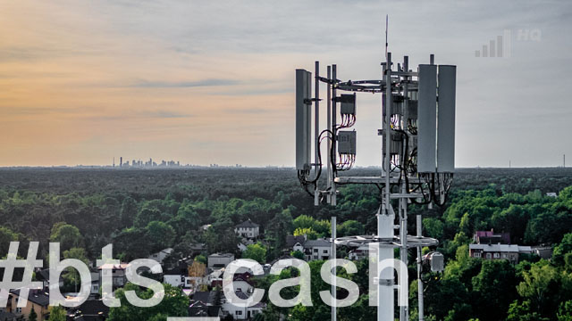 Najem masztu BTS telefonii komórkowej oficjalne zarobki stawki