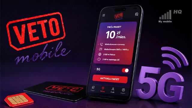 Veto Mobile nowa sieć komórkowa Polska