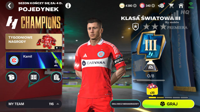 FC Mobile 27 tryb legendary historyczne składy