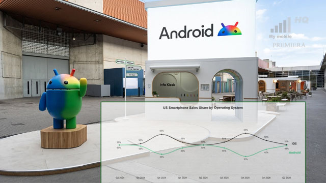 Android iOS równa popularność USA drugi kwartał roku