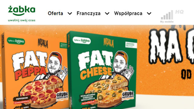 Książulo mrożona pizza drama Żabka